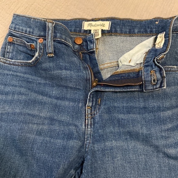 Madewell the high-rise, slim crop  boyfriend jeans. Size 25 . Style AA609 - Picture 2 of 14